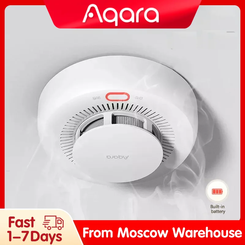 Умный детектор дыма aqara