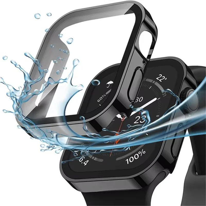 Стекло + водонепроницаемый чехол для apple watch 10