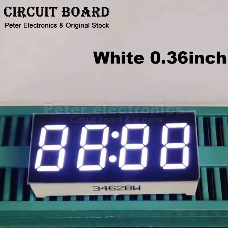 4-битные часы nixie tube 0