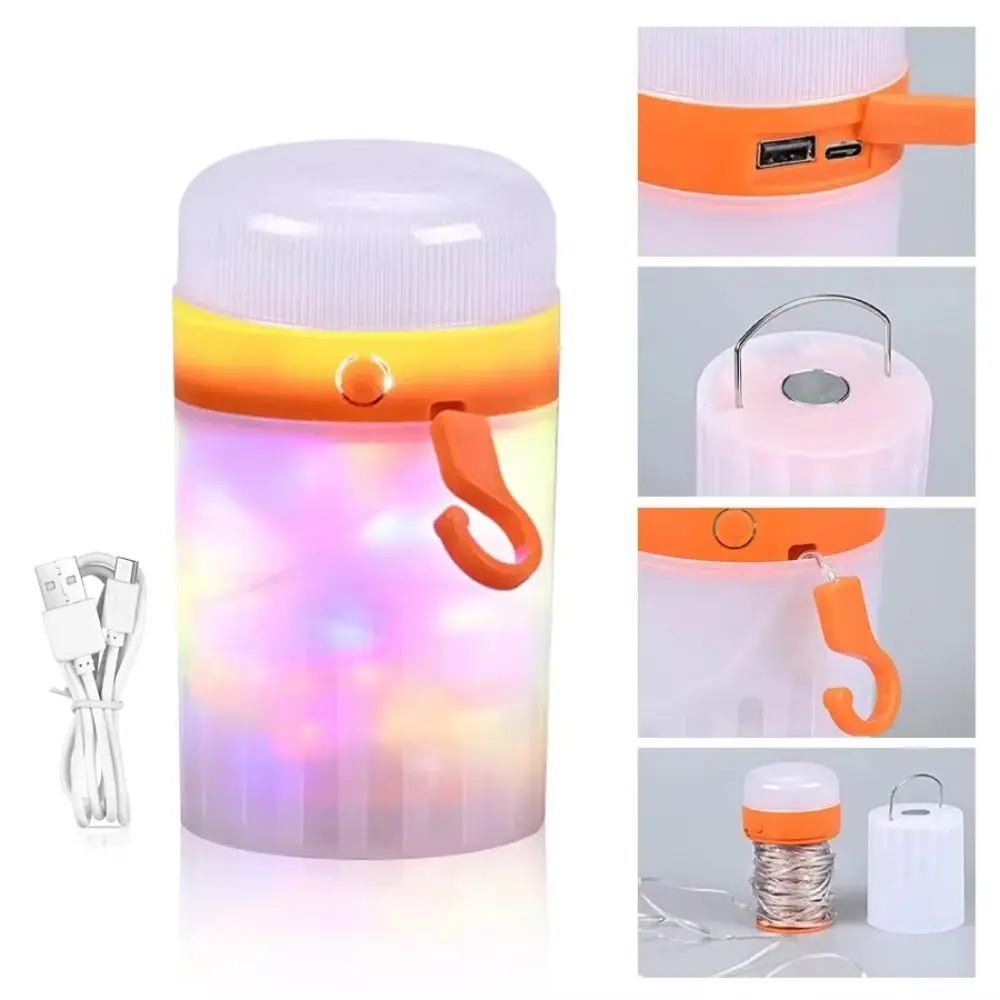 Портативный красочный светильник для кемпинга - Фотография_5