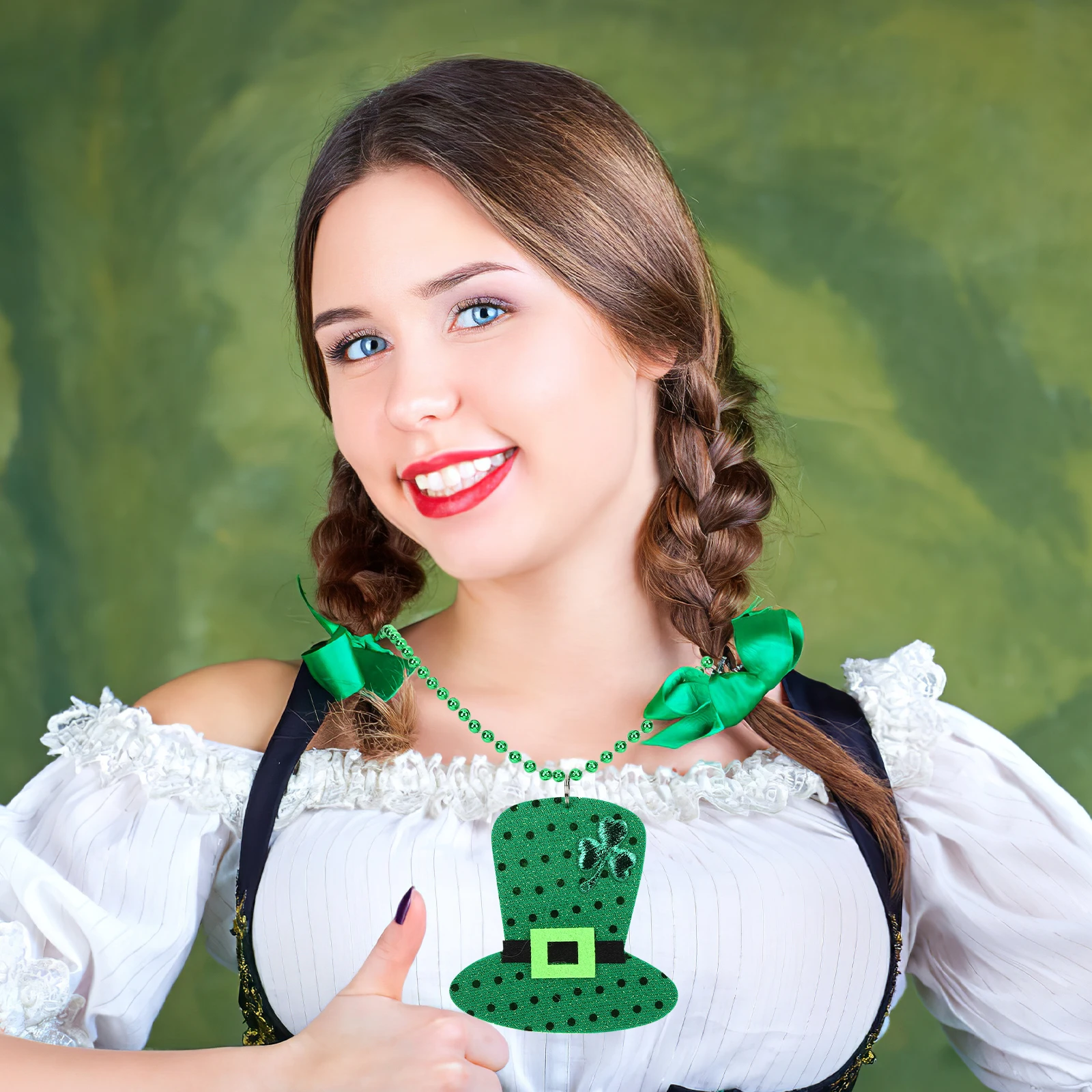 Ожерелье с клевером - Фотография_3