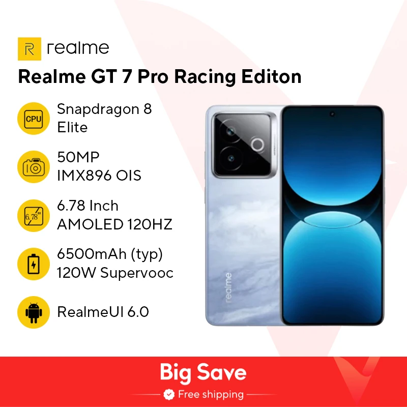 Китайская версия realme gt 7 pro