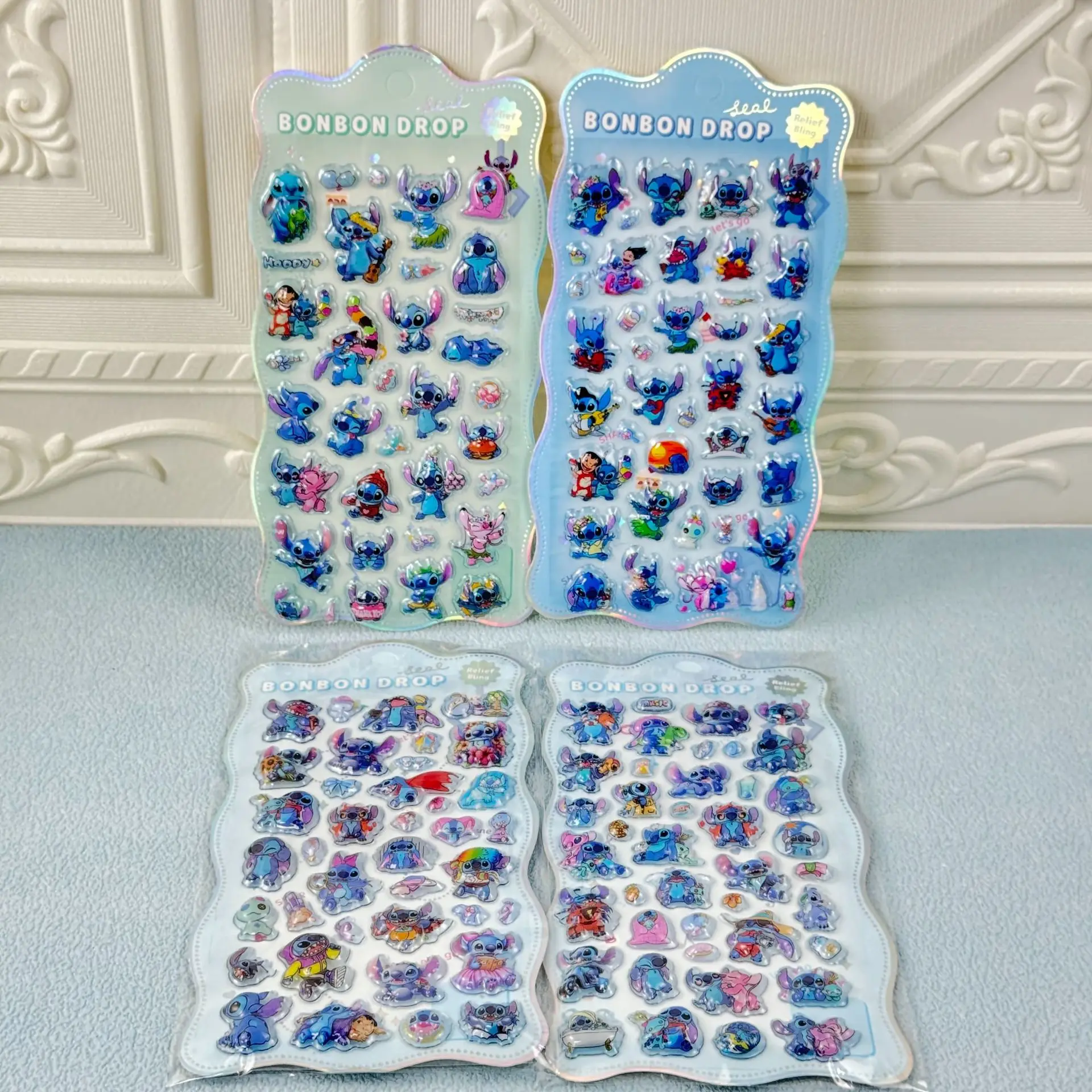 Стежка 3d желейные наклейки детские - Фотография_5