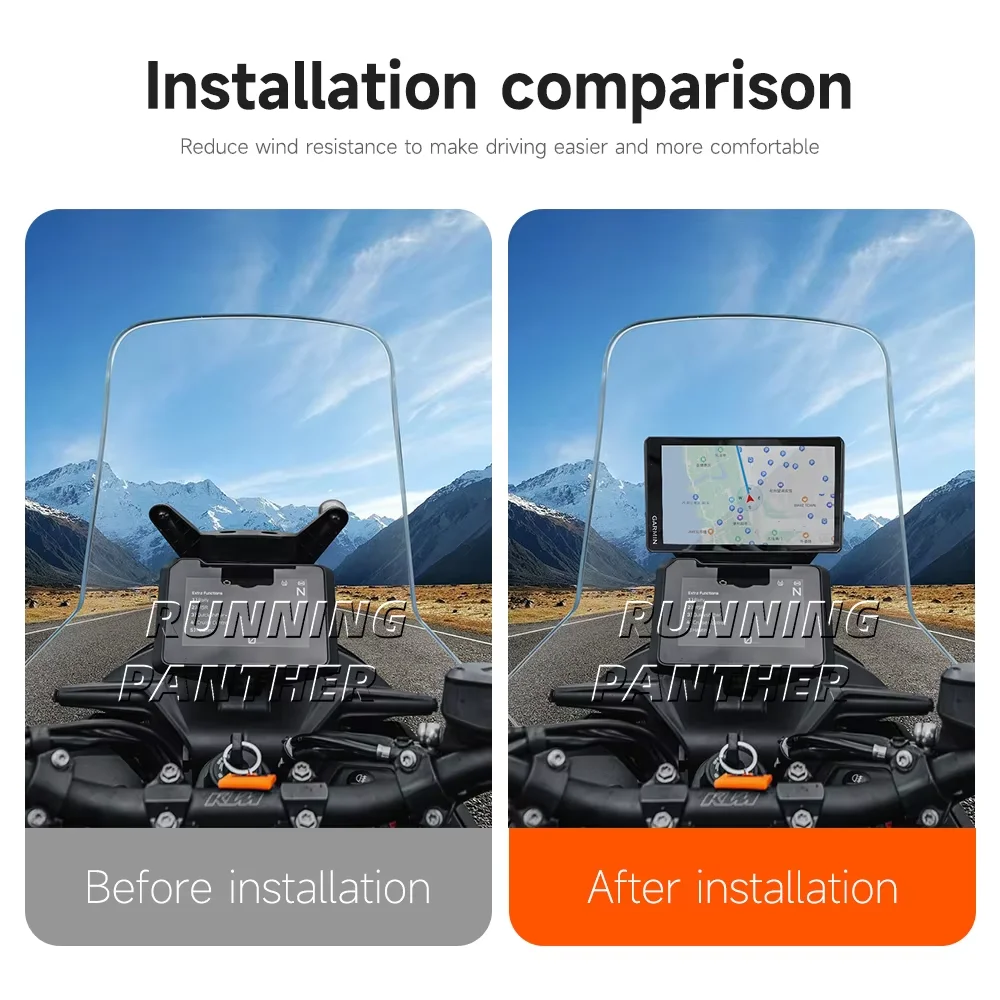 Мотоциклетный навигационный кронштейн для ktm 790 890 adventure 2023 2024 - Фотография_2