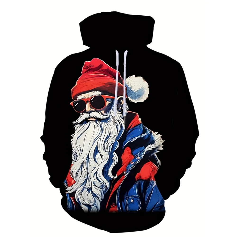 Мужские толстовки с ковбойским оленем в стиле ретро