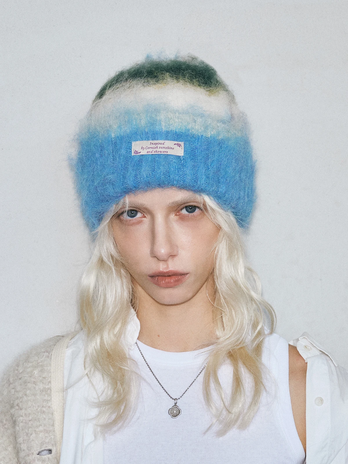 Персонализированный универсальный мягкий теплый полосатый шарф - Фотография_6