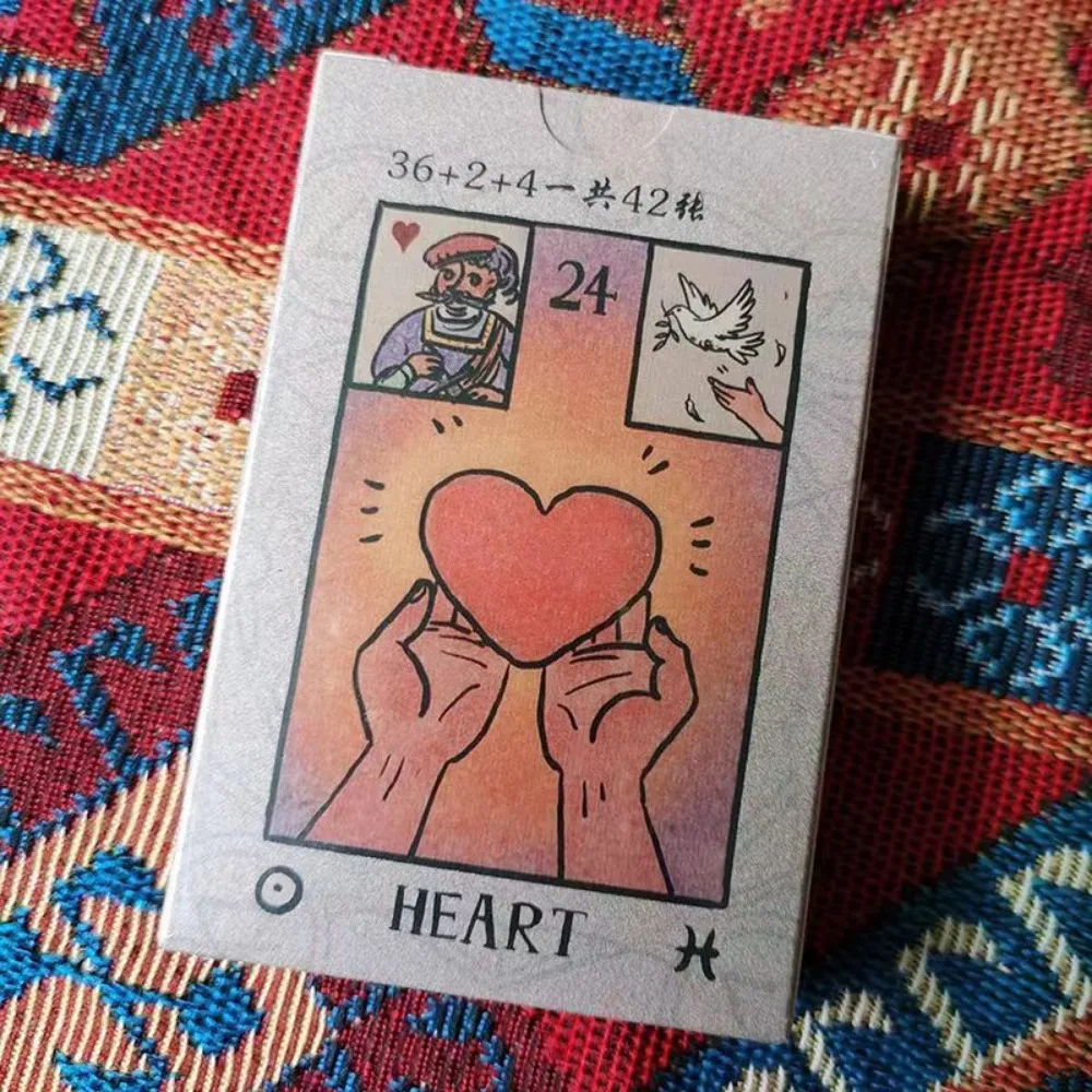 9,6*6,5 см akashic eye lenormand rana system 42 шт