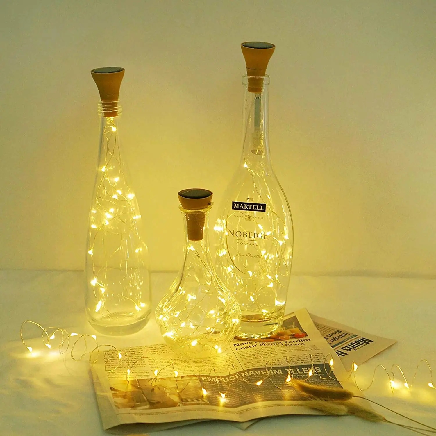 Солнечная бутылка led цепочка фей - Фотография_6