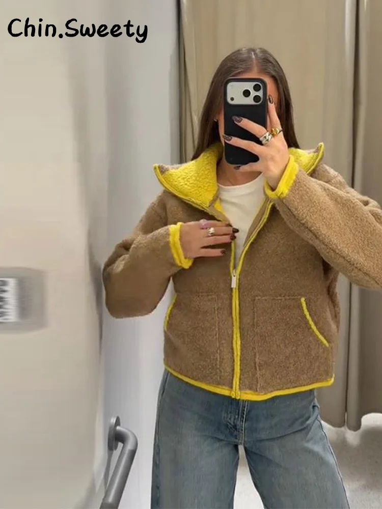 Повседневные женские вязаные пальто - Фотография_2