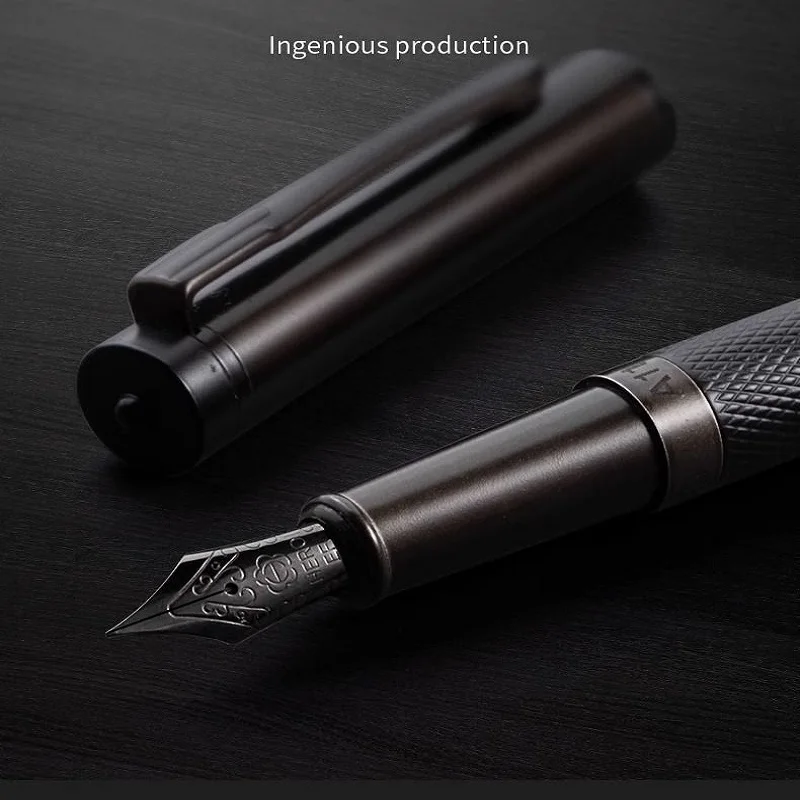 Металлическая перьевая ручка hero black forest - Фотография_3