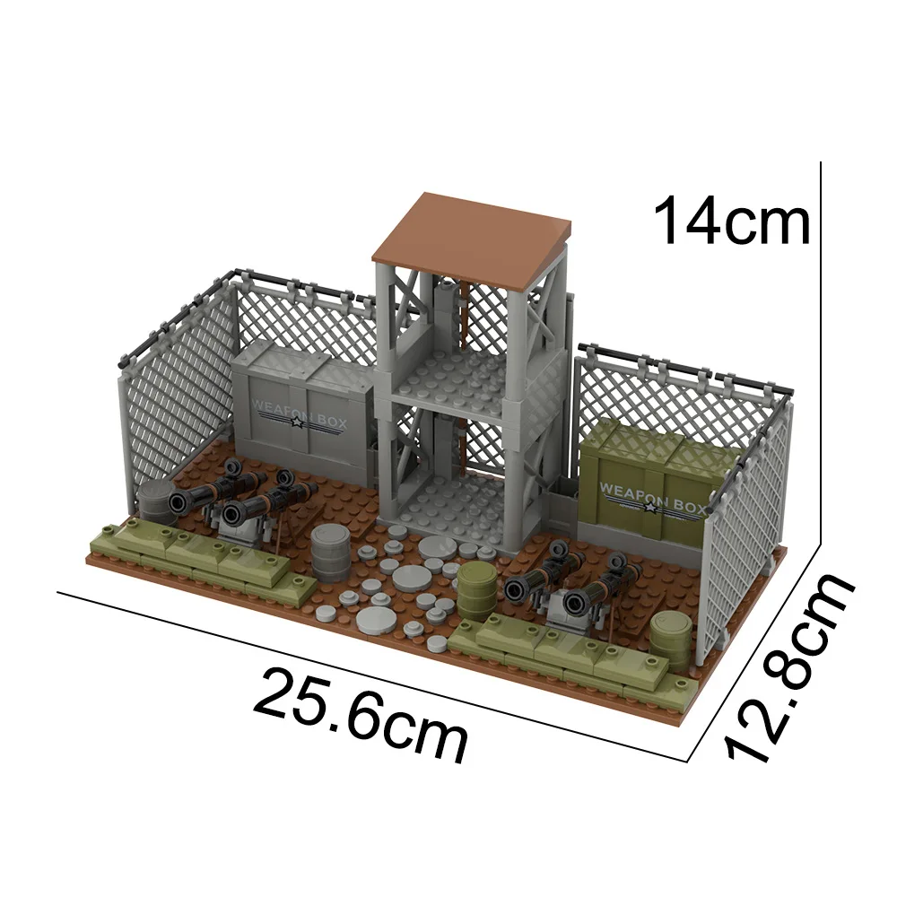 Moc ww2 военная база diy сцены - Фотография_4