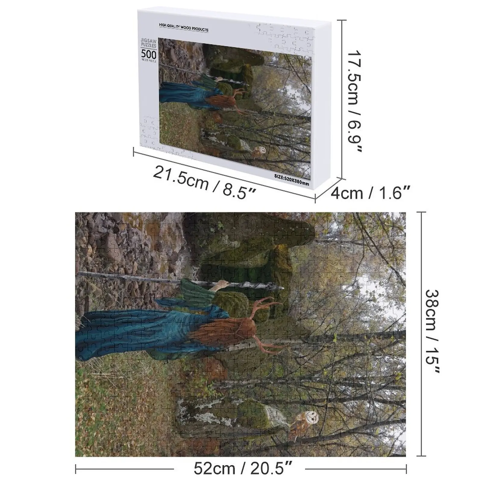 Пазл «урожай луна» детский персонализированный - Фотография_4
