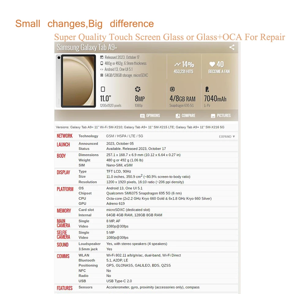 Для samsung galaxy tab a9 x110 - Фотография_3