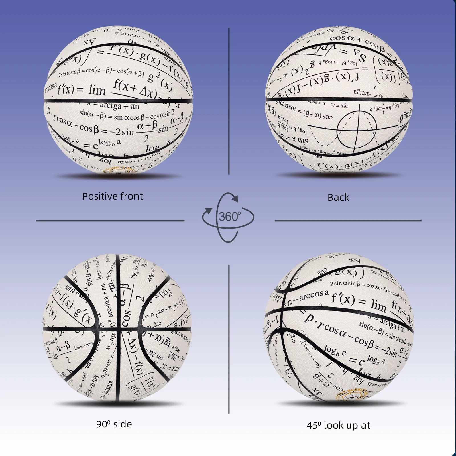 Баскетбольный композитный мяч из искусственной кожи - Фотография_4
