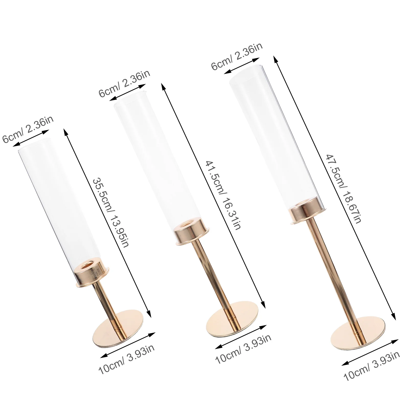 Золотые стеклянные держатели - Фотография_6