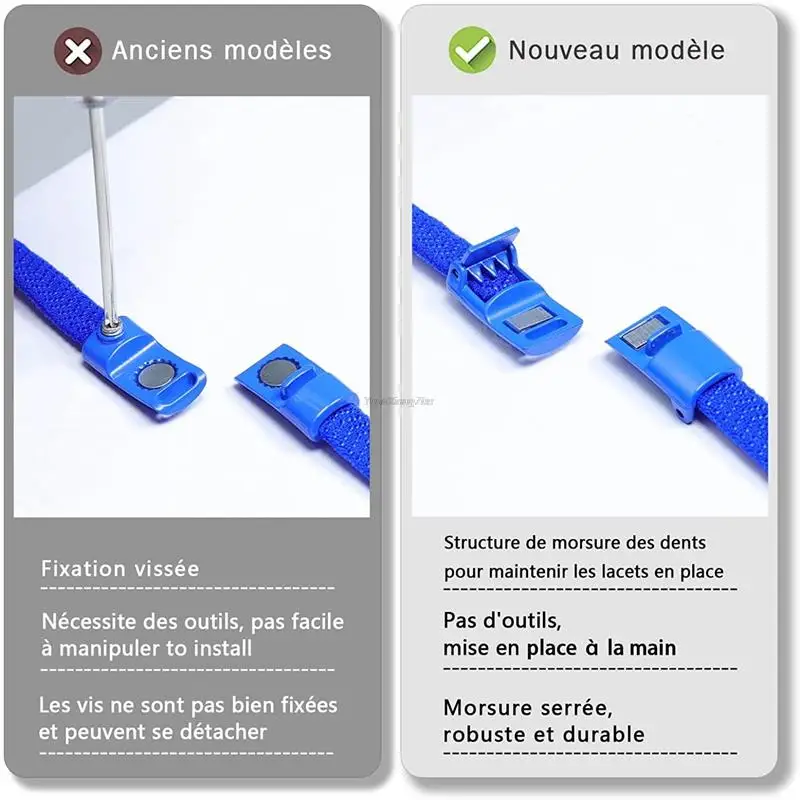 Шнурки с магнитным замком без завязок - Фотография_4