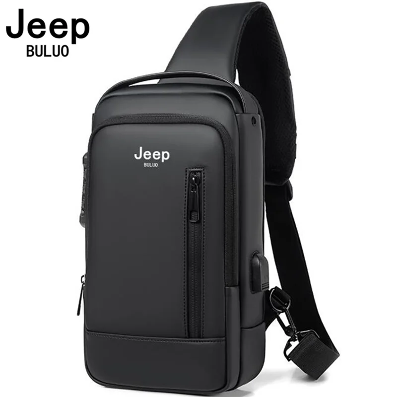 Мужская нагрудная слинг-сумка jeep buluo