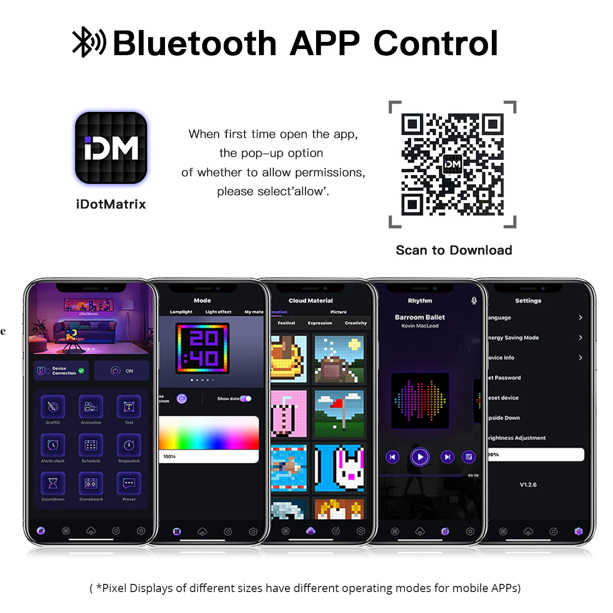 App control pixel rgb светодиодный дисплей - Фотография_5