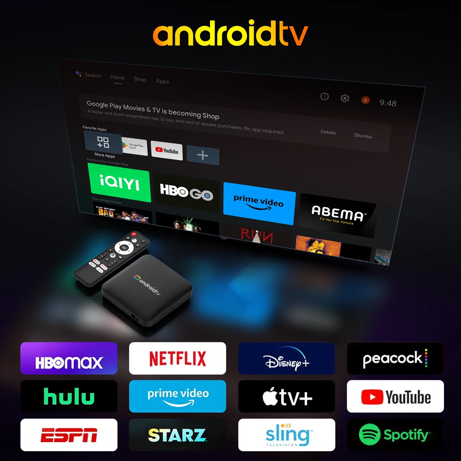 H96max s905l3 tv box 4k android 14 quad core 2 - Фотография_2