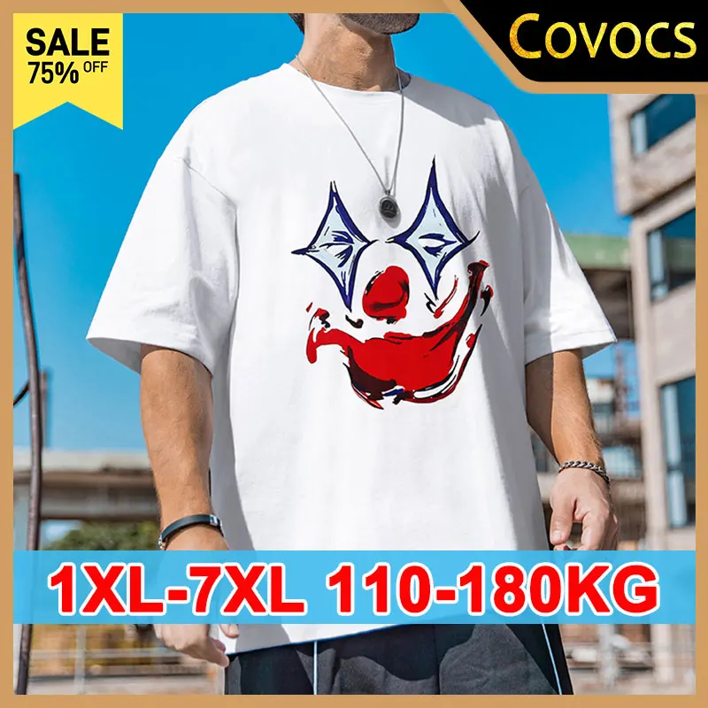 Летняя мужская модная футболка из 100% хлопка