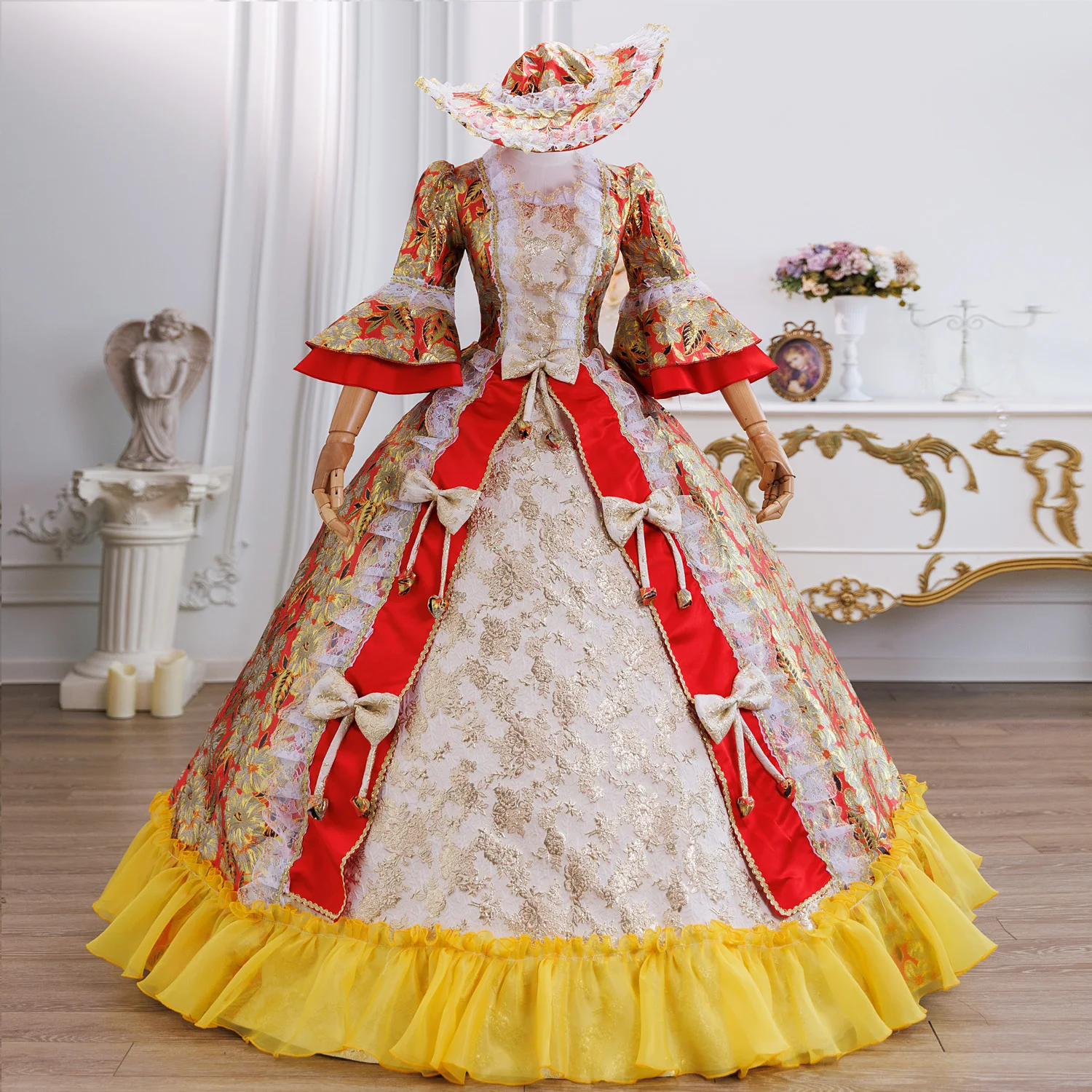 Грузинское свадебное платье на шнуровке - Фотография_2