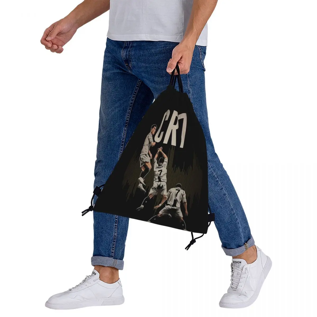 Роналду cr7, повседневные портативные сумки на шнурке - Фотография_4