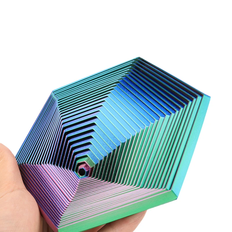 Цельное шестиугольное фрактальное кольцо - Фотография_5