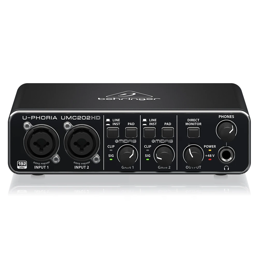 Звуковая карта behringer umc202hd - Фотография_3