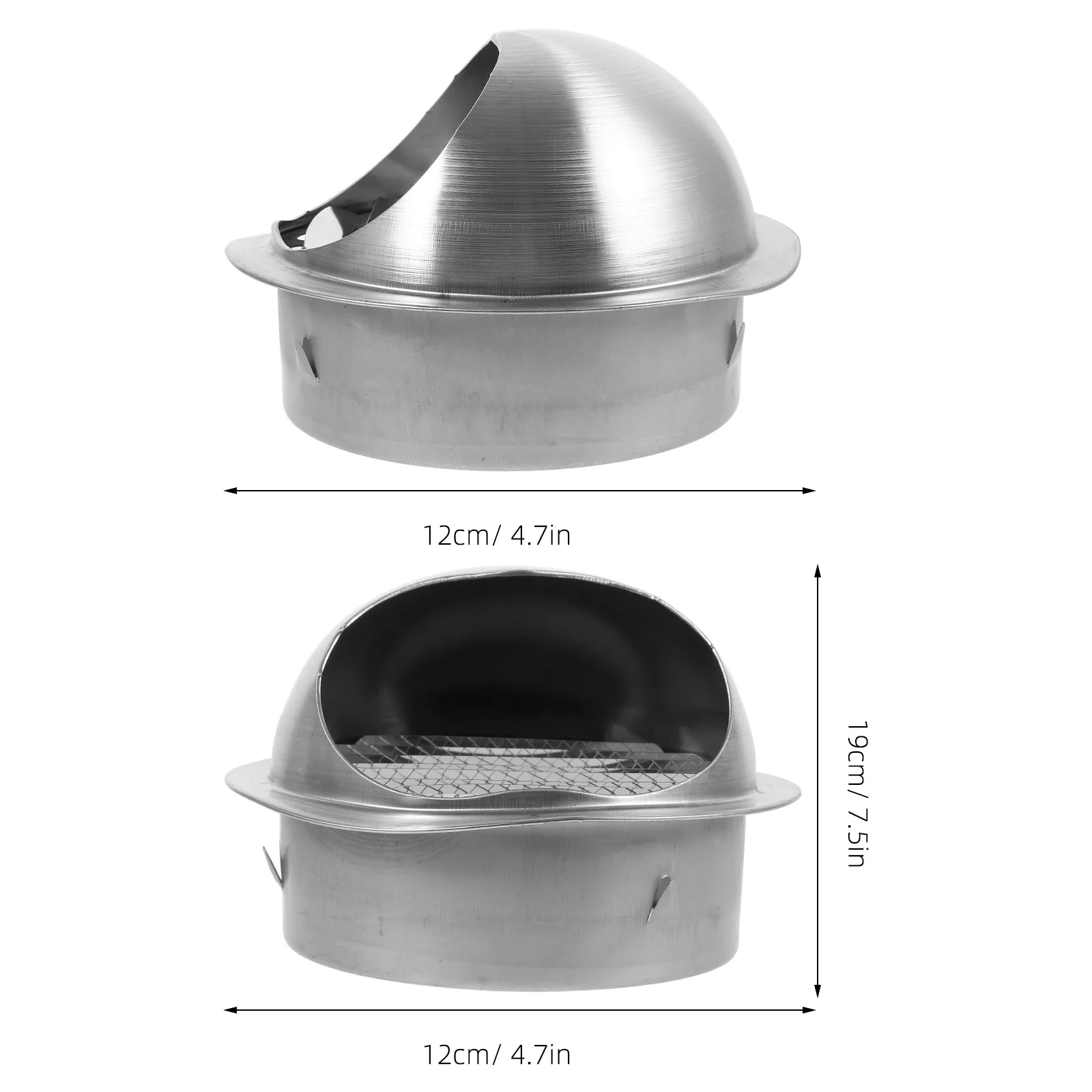 Круглое вентиляционное отверстие из нержавеющей стали - Фотография_4