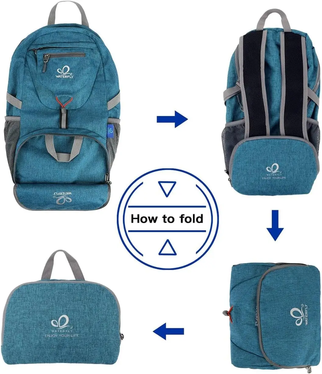 Маленький легкий компактный рюкзак waterfly - Фотография_6