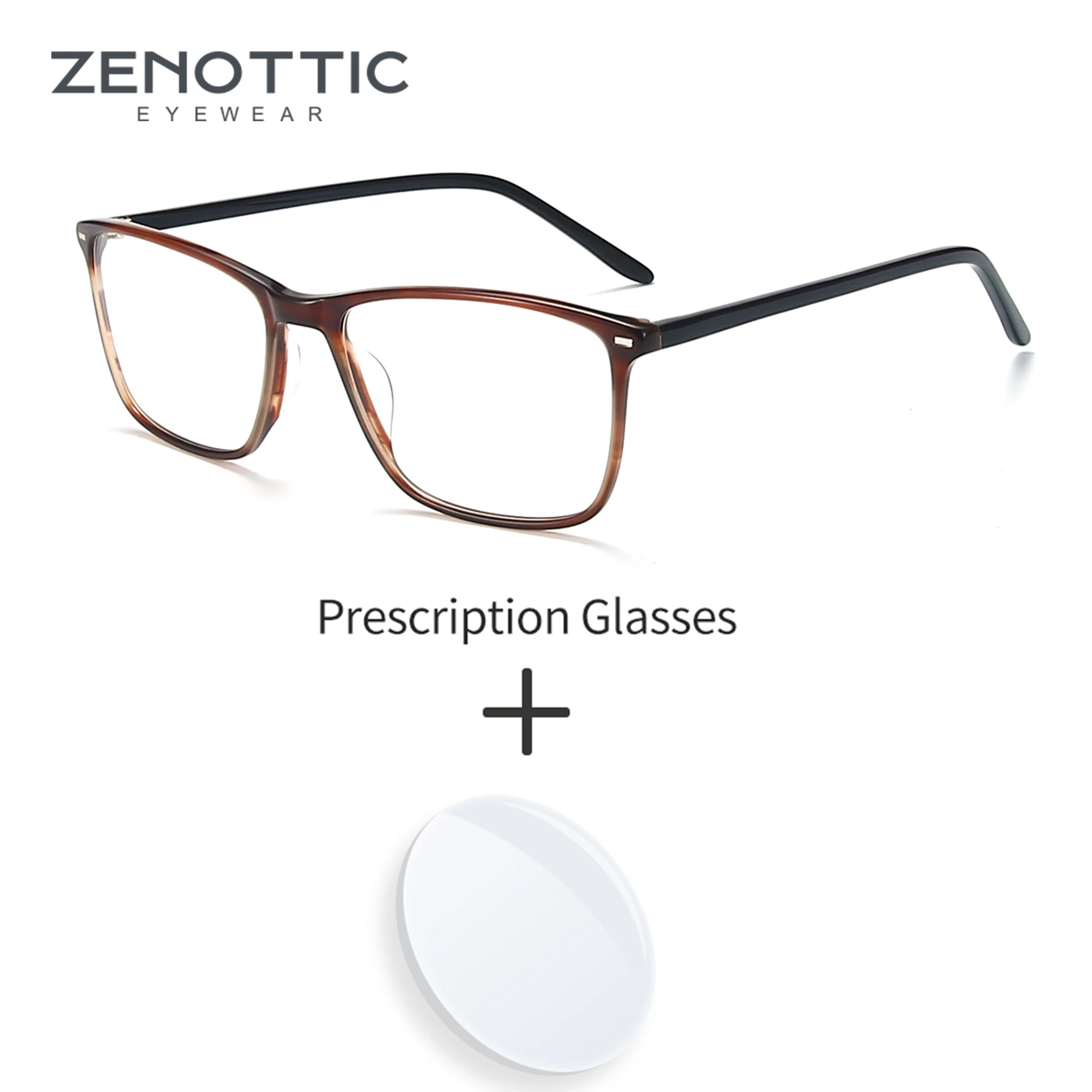 Zenottic ацетатные очки по рецепту