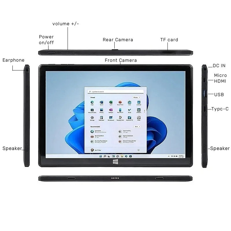 Ar20 10,1-дюймовый планшетный пк с windows 11 - Фотография_6