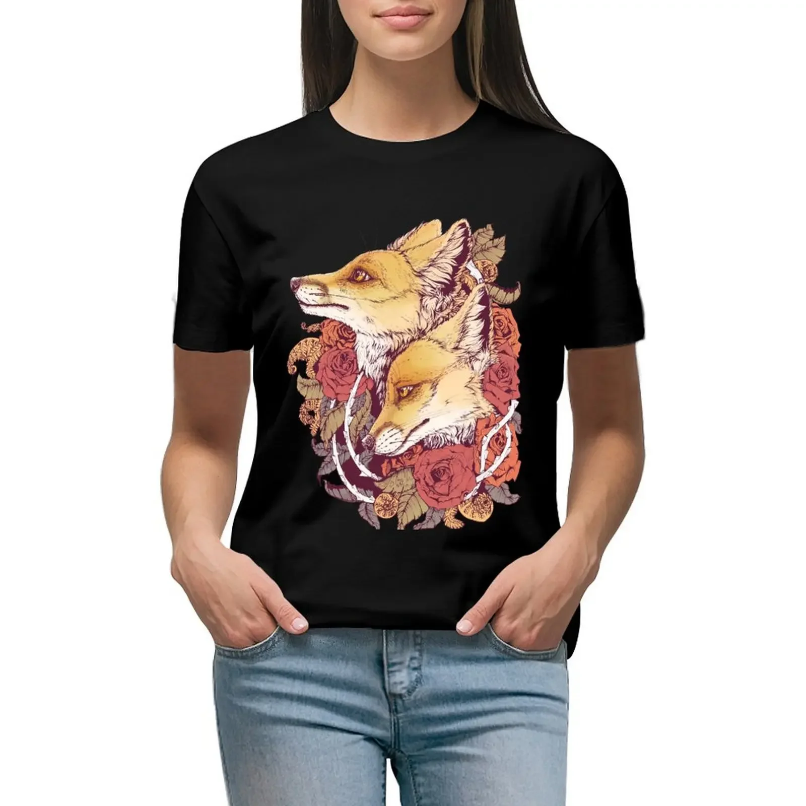 Футболка red fox bloom