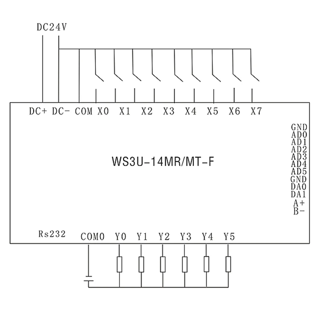 Fx3u-14mr -14mt плата плк rtu 8 - Фотография_4