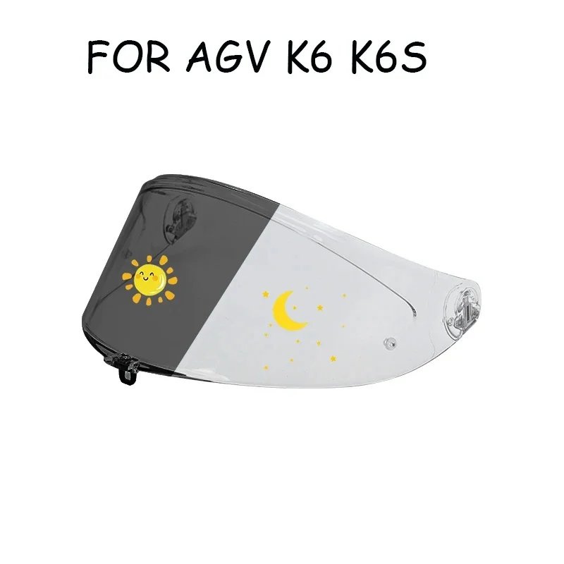 Фотохромный защитный козырек для объективов agv k6 k6s