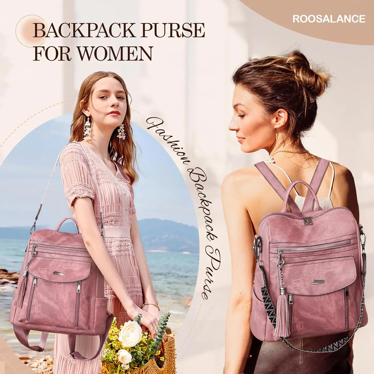 Рюкзак-кошелек для женщин - Фотография_2