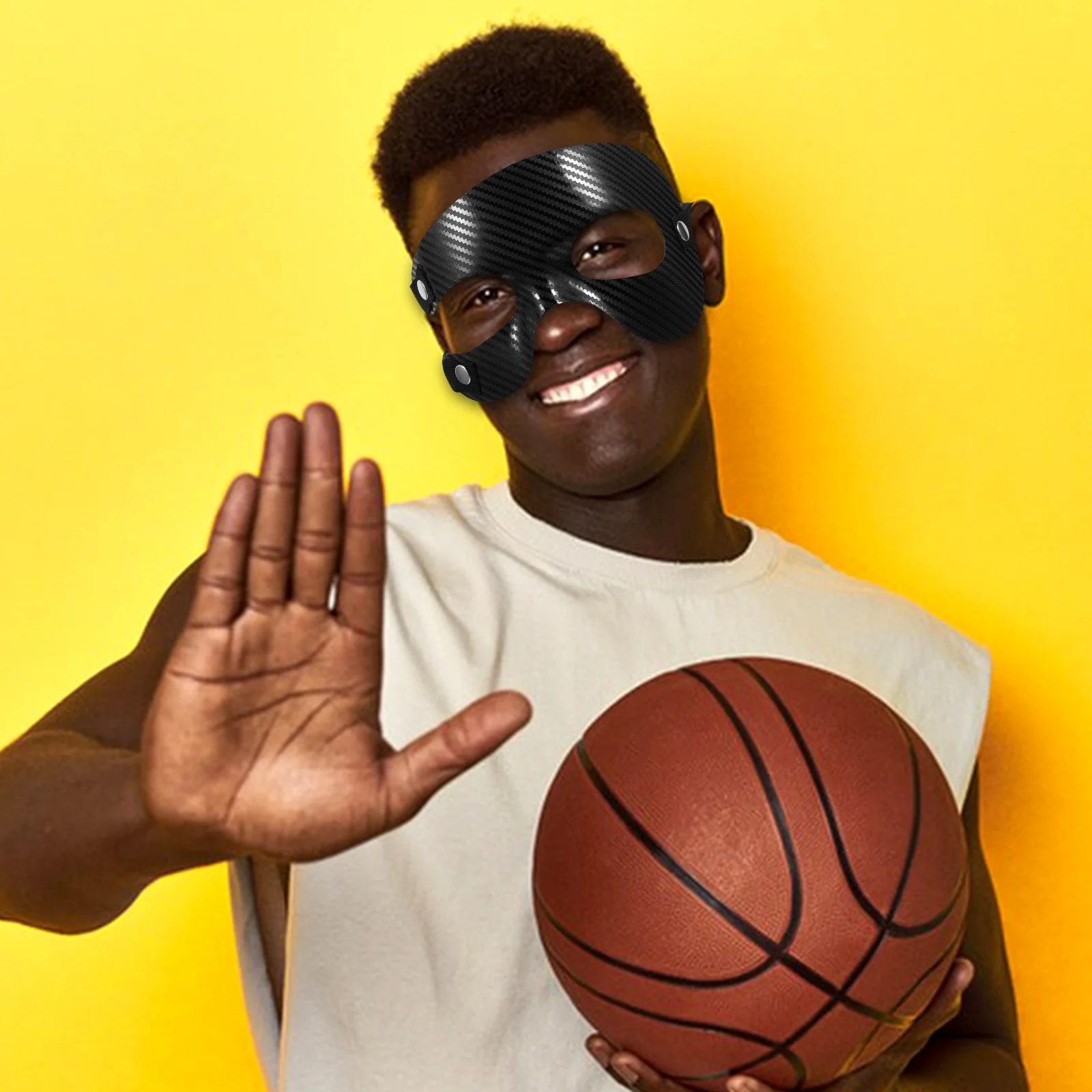 Баскетбольная полумаска для лица - Фотография_2