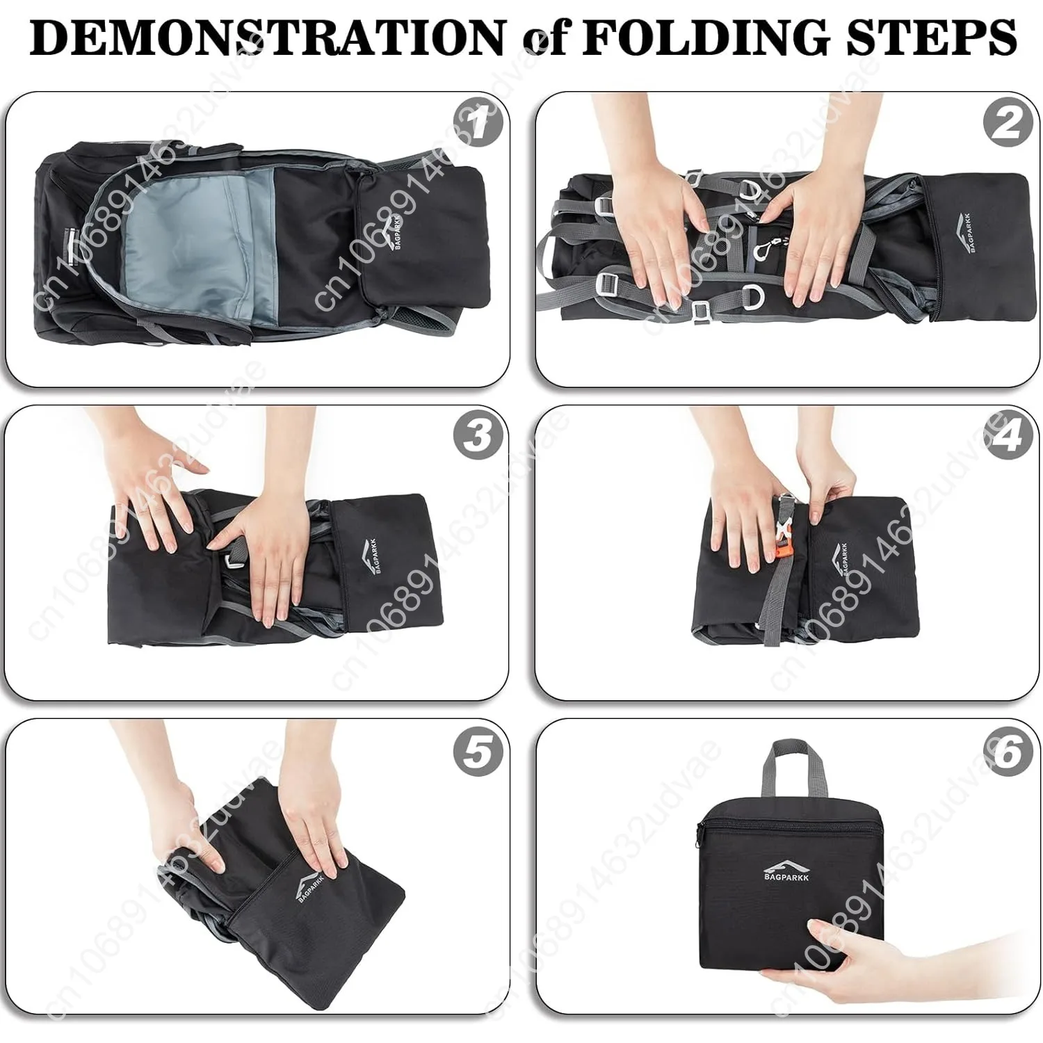 Походный рюкзак, большие дорожные - Фотография_6