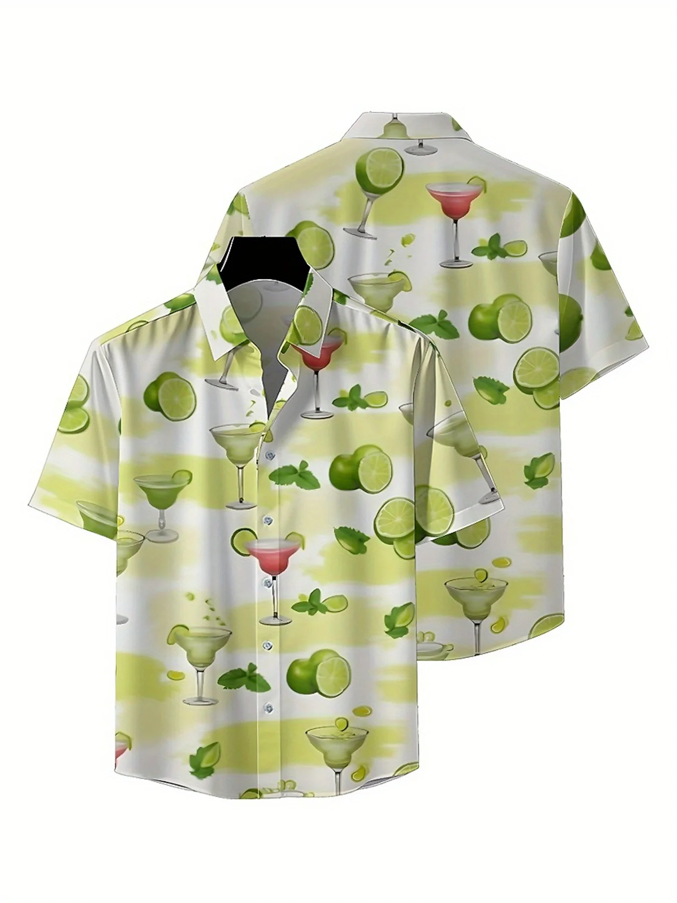 Мужские гавайские рубашки больших - Фотография_5