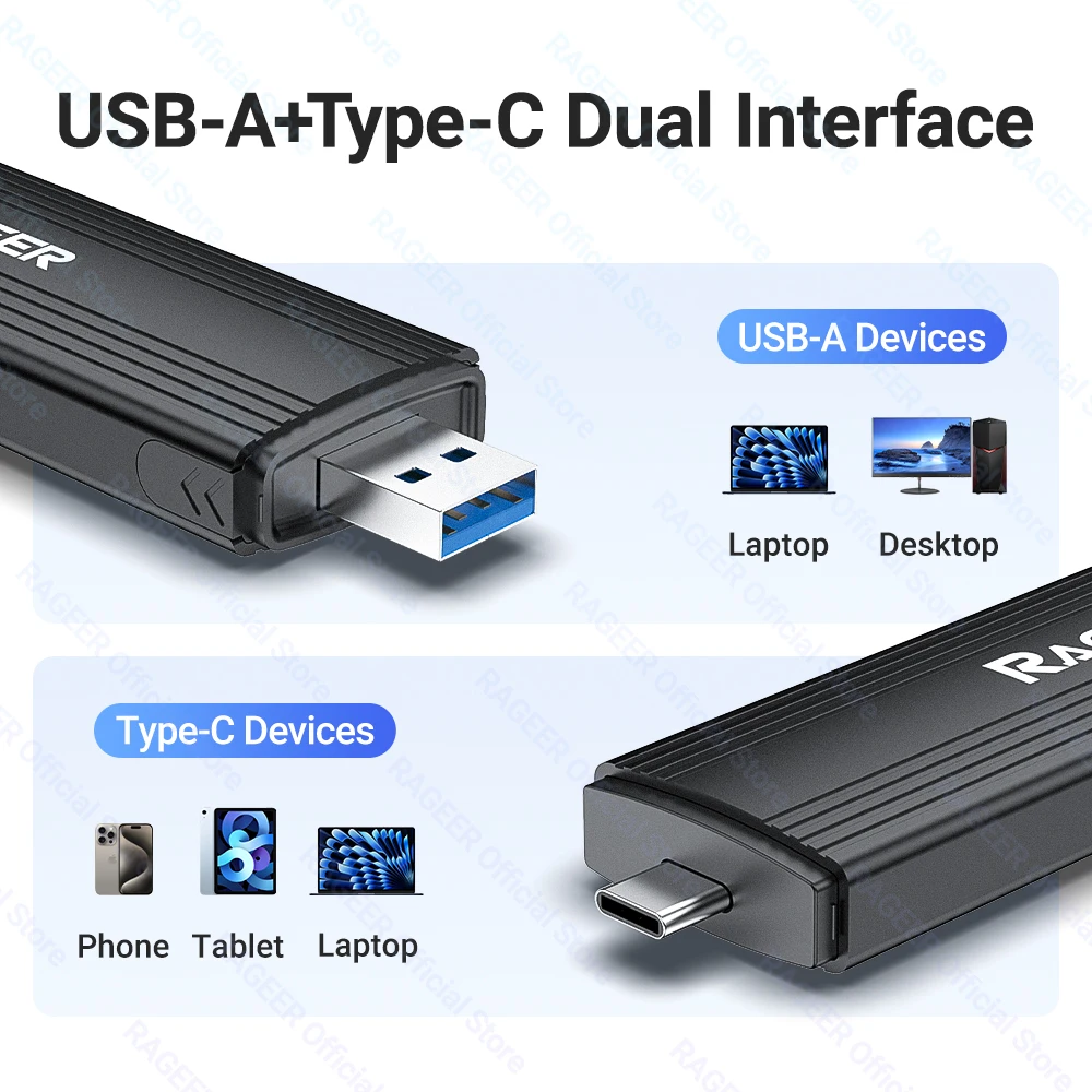 Корпус ssd rageer 10 гбит/с m - Фотография_5