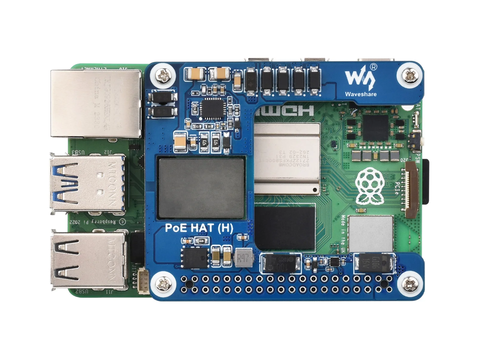 Waveshare raspberry pi 5 poe hat - Фотография_5