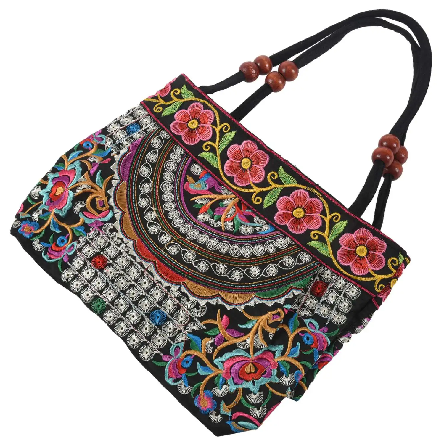 Abqr женская сумка в китайском стиле с вышивкой в этническом стиле - Фотография_6