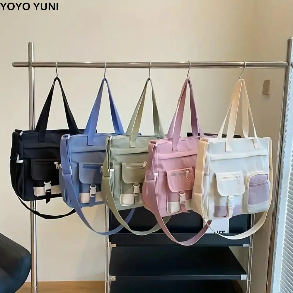 Нейлоновая парусиновая большая сумка harajuku