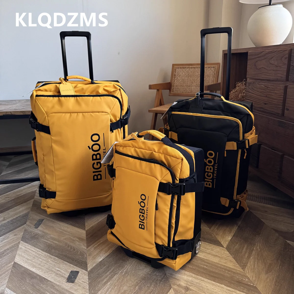 Klqdzms 20-дюймовый чемодан из ткани оксфорд - Фотография_3
