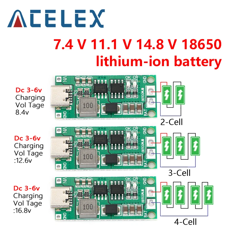Мультиэлементное 2s 3s 4s type-c до 8