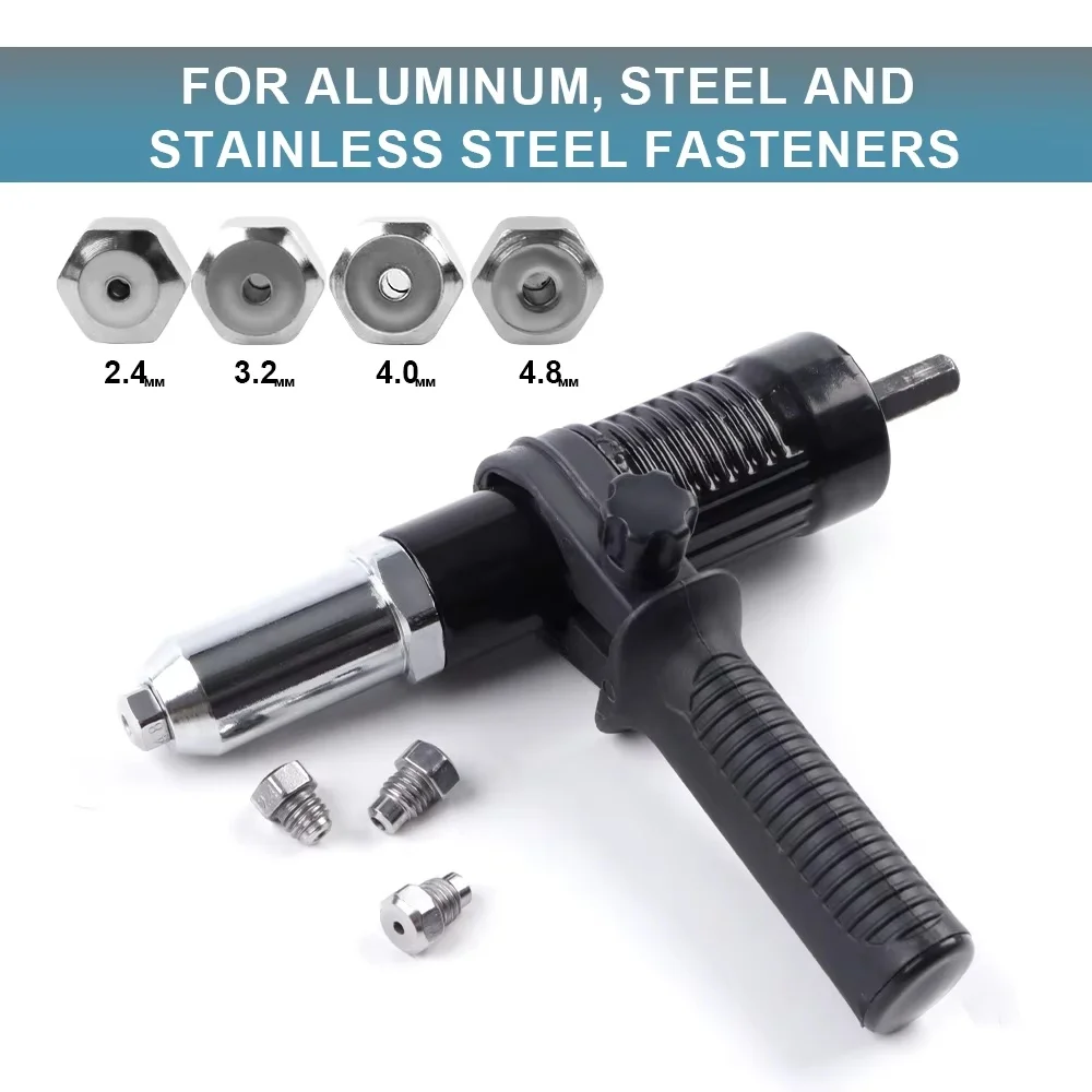 2,4-4,8 мм комплект адаптеров для электрического заклепочного пистолета - Фотография_4
