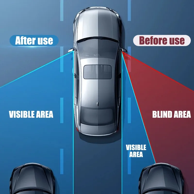 Новое регулируемое автомобильное заднего вида в форме сердца - Фотография_5