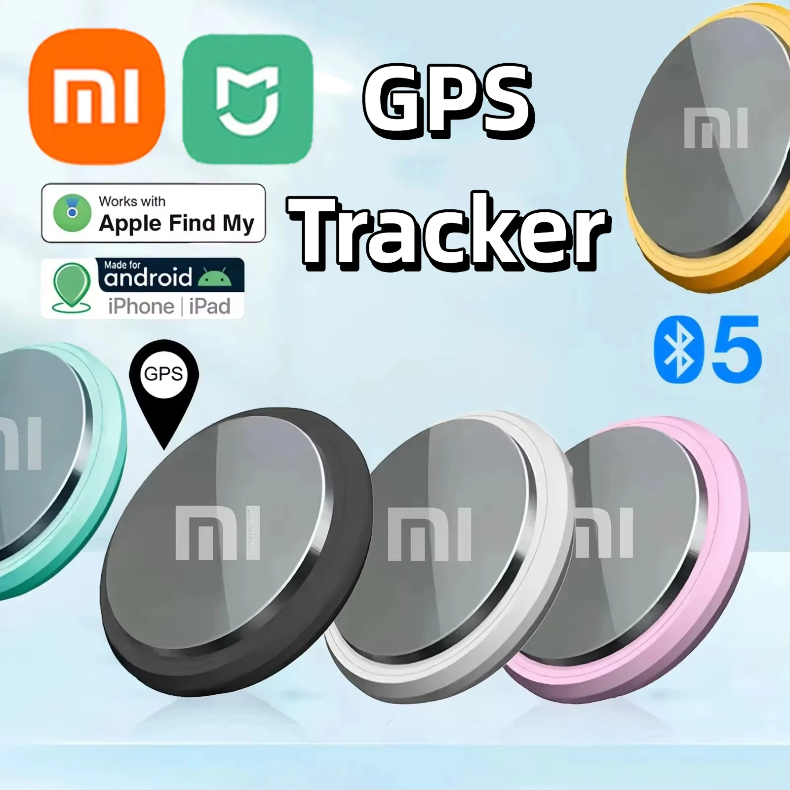 Xiaomi mijia gps трекер умный автомобиль