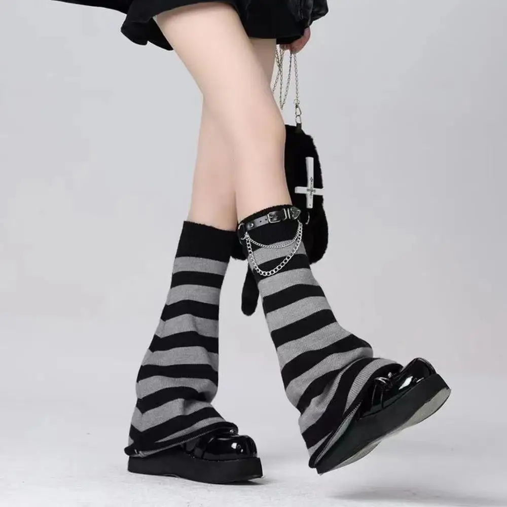 Горячая лолита jk вязаные носки - Фотография_5