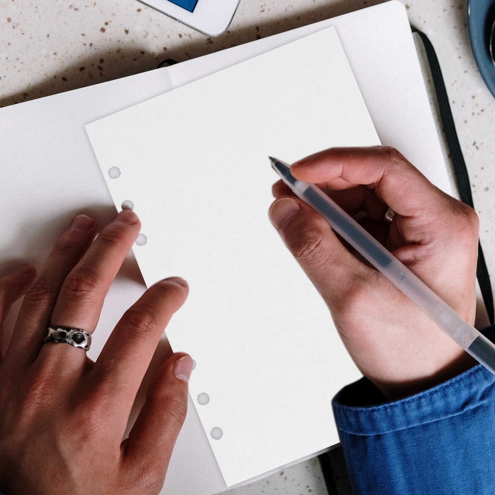 A5, сменная бумага с отрывными листами - Фотография_2